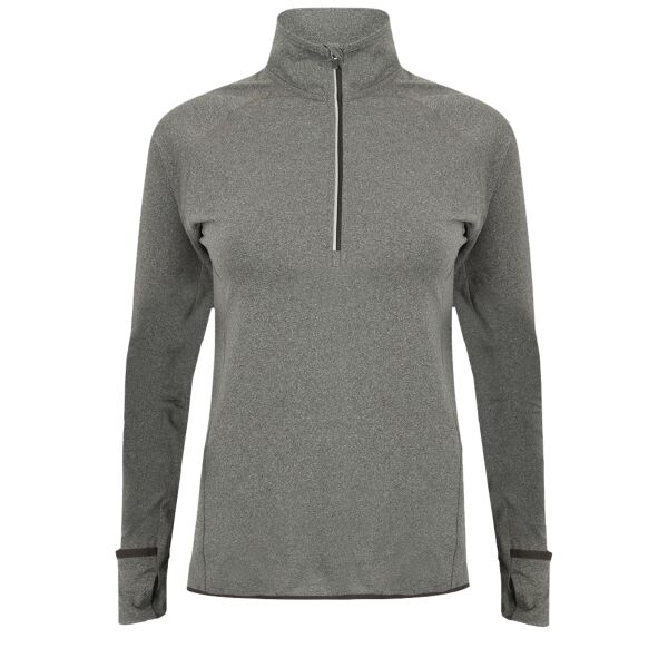 Women's long-sleeved ¼ zip top Thumbnail