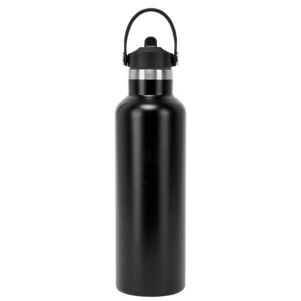 TriDri® Vacuum sports water bottle with flip-up straw Thumbnail