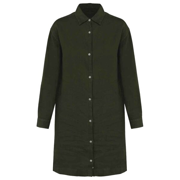 Spasso Ladies Linen Dress Shirt Thumbnail