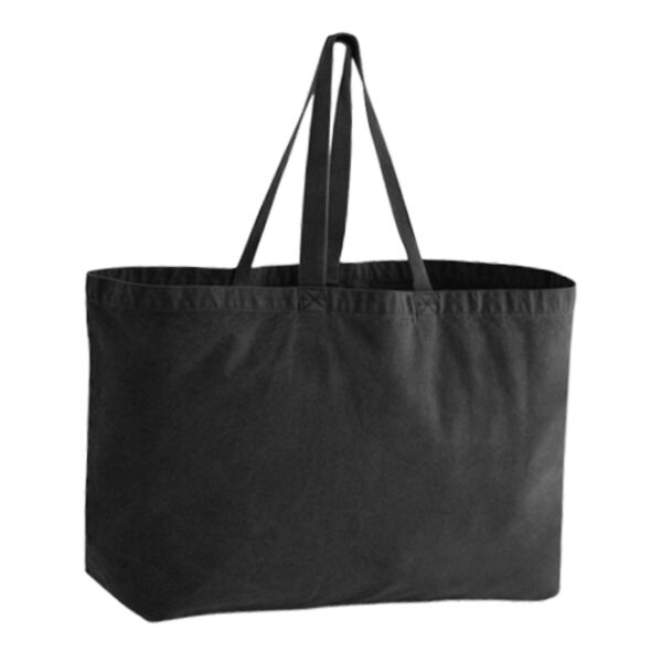 Garment-dyed oversized tote bag Thumbnail