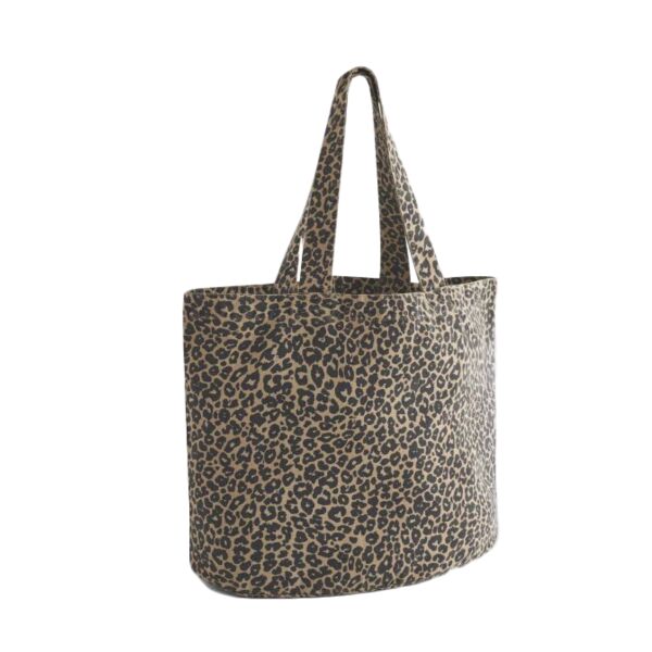 Leopard Print Canvas Shopper Thumbnail