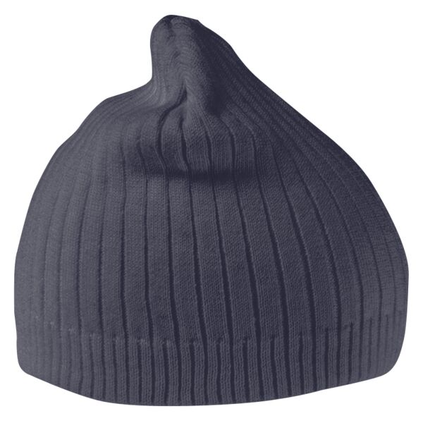 Cotton knitted beanie hat Thumbnail
