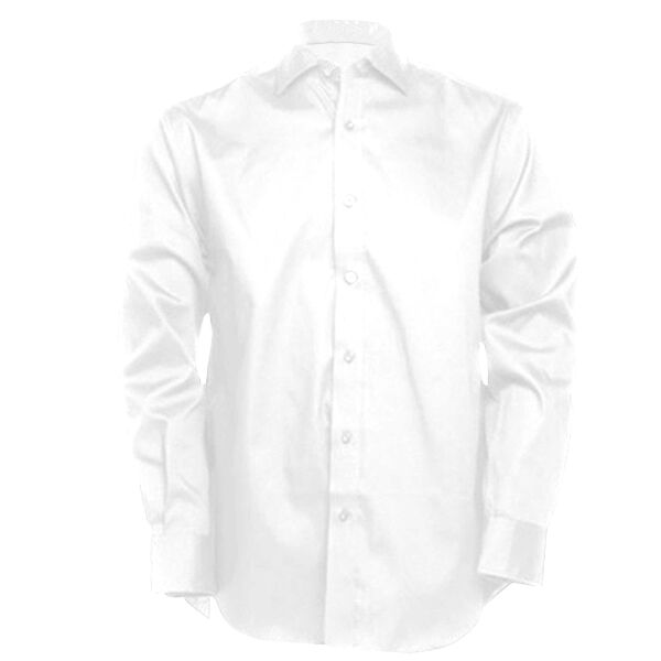 Classic Fit Long Sleeve Cutaway Collar Premium Oxford Shirt Thumbnail