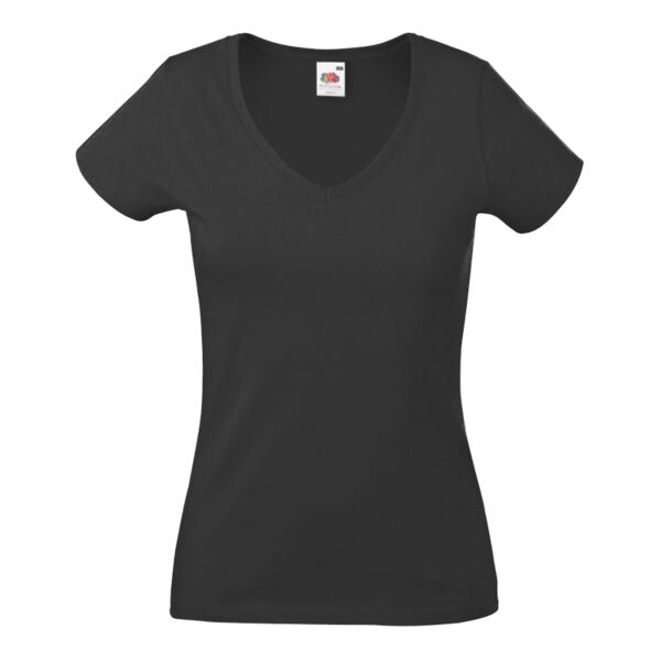 Fruit of the Loom Lady Fit Value V Neck T-Shirt Thumbnail