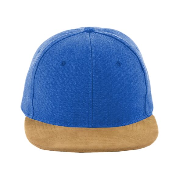 Beechfield Suede Peak Snapback Cap Thumbnail